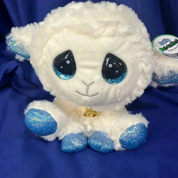 Precious Moments 7" Cutie Pet-Tudies Boy Lamb - Picture 2 of 6